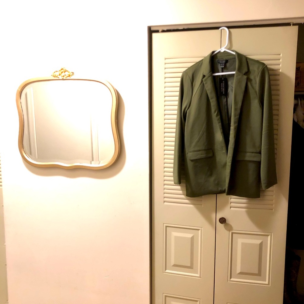 Green blazer